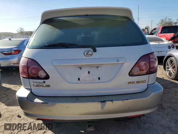 2000 Lexus RX 300 with VIN JT6GF10U2Y0051976, listed as a Copart auction lot 75421064 with 212,719 mi miles and Non Repairable. Bid and sale history available at carsss.com. Image 6.