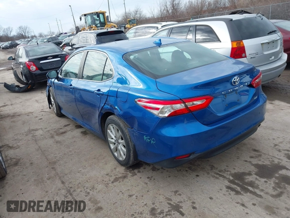 2020 Toyota Camry LE with VIN 4T1C11AKXLU401967, listed as a IAAI auction lot 41619121 with 94,962 mi miles. Bid and sale history available at carsss.com. Image 3.