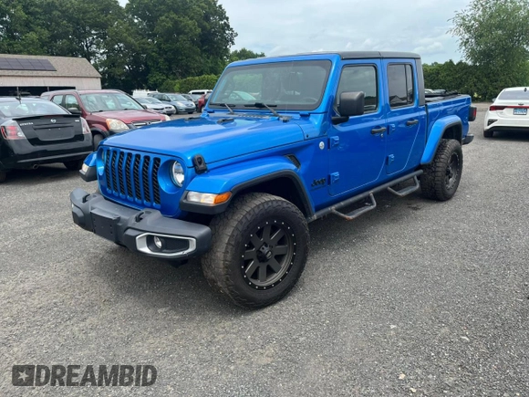 2021 Jeep Gladiator 80th Anniversary с VIN 1C6HJTAG8ML520827, выставлен на аукционе Copart как лот 63643585 с пробегом 128 279 миль миль и Чистый • Clean title. История ставок и продаж доступна на DreamBid. Изображение 1.