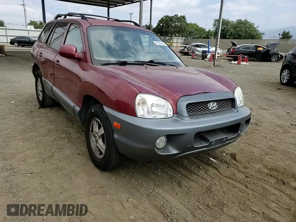 2004 Hyundai Santa Fe GLS with VIN KM8SC13D44U844329, listed as a Copart auction lot 72282944 with 209,430 mi miles and Salvage Title. Bid and sale history available at carsss.com. Image 12.