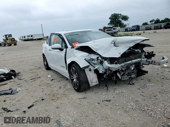2017 Ford Fusion Hybrid SE with VIN 3FA6P0LU0HR315189, listed as a Copart auction lot 57478085 with Not provided miles and Salvage title. Bid and sale history available at DreamBid. Image 14.