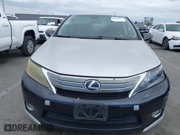 2010 Lexus HS 250h with VIN JTHBB1BA3A2018799, listed as a IAAI auction lot 42056815 with 220,768 mi miles. Bid and sale history available at carsss.com. Image 12.
