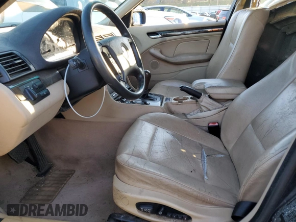 2002 BMW 3 Series 325xi with VIN WBAEU33442PH85398, listed as a Copart auction lot 42759435 with Not provided miles and Salvage title. Bid and sale history available at DreamBid. Image 7.