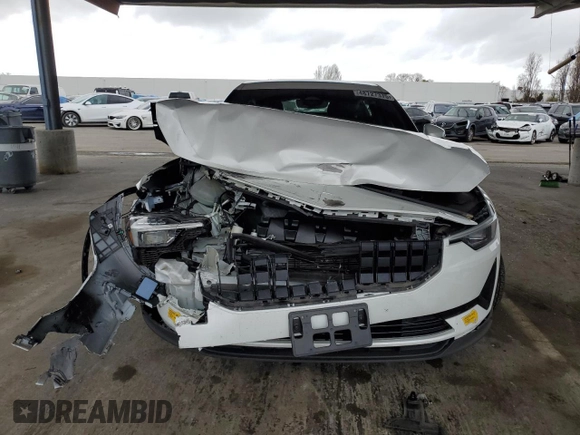 2022 Polestar 2 with VIN LPSED3KA5NL076152, listed as a Copart auction lot 48727375 with 28,822 mi miles and Salvage Title. Bid and sale history available at DreamBid. Image 5.