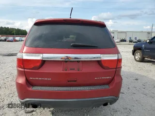 2011 Dodge Durango Citadel with VIN 1D4SD5GT5BC592817, listed as a Copart auction lot 55237575 with 179,845 mi miles and Clean title. Bid and sale history available at DreamBid. Image 6.