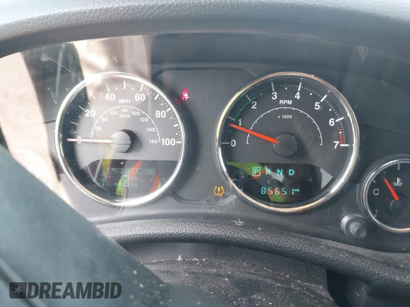 2015 Jeep Wrangler Sport with VIN 1C4AJWAG7FL667462, listed as a IAAI auction lot 42134109 with 85,651 mi miles and . Bid and sale history available at carsss.com. Image 7.