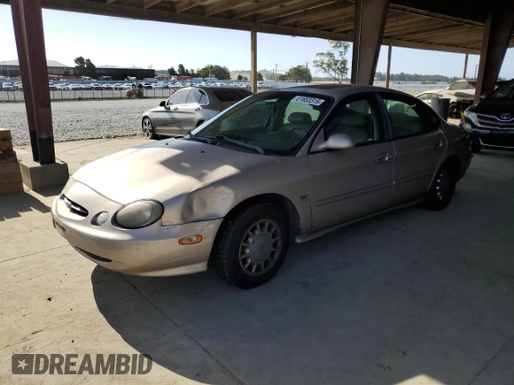 1998 Ford Taurus SE Comfort with VIN 1FAFP53S3WG213045, listed as a Copart auction lot 61653315 with 111,014 mi miles and Salvage title. Bid and sale history available at DreamBid. Image 1.