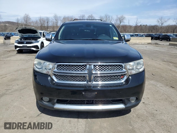 2011 Dodge Durango Citadel with VIN 1D4SE5GT9BC695347, listed as a Copart auction lot 51534735 with 183,025 mi miles and Clean Title. Bid and sale history available at carsss.com. Image 5.