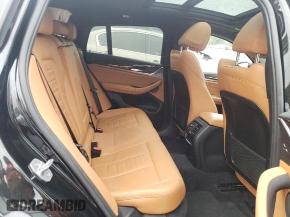 2019 BMW X4 xDrive30i with VIN 5UXUJ3C51KLG52927, listed as a Copart auction lot 65533883 with 53,056 mi miles. Bid and sale history available at carsss.com. Image 10.