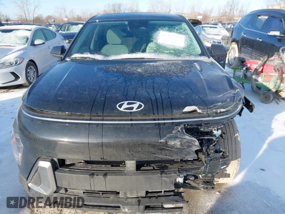 2025 Hyundai Kona SE with VIN KM8HACAB5SU213115, listed as a IAAI auction lot 41535505 with 4,906 mi miles. Bid and sale history available at carsss.com. Image 12.