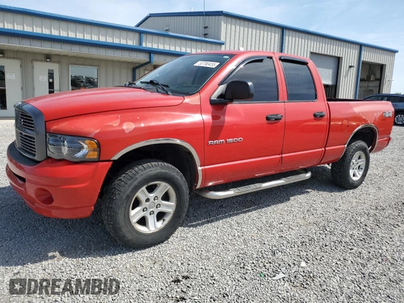 2003 Dodge 1500 ST with VIN 1D7HU18Z83J519303, listed as a Copart auction lot 53790455 with 135,529 mi miles and Salvage Title. Bid and sale history available at DreamBid. Image 1.