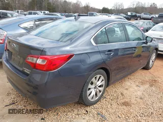2017 Subaru Legacy Premium with VIN 4S3BNAC67H3029683, listed as a IAAI auction lot 41750895 with 102,350 mi miles. Bid and sale history available at carsss.com. Image 4.