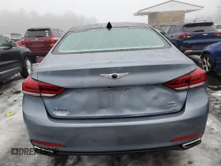 2017 Genesis G80 3.8L with VIN KMHGN4JE5HU199290, listed as a Copart auction lot 45320385 with 24,571 mi miles and Salvage Title. Bid and sale history available at DreamBid. Image 6.