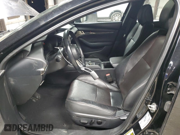 2019 Mazda 3 Premium with VIN 3MZBPAEM7KM102348, listed as a Copart auction lot 84587534 with 73,125 mi miles and Salvage Title. Bid and sale history available at DreamBid. Image 7.