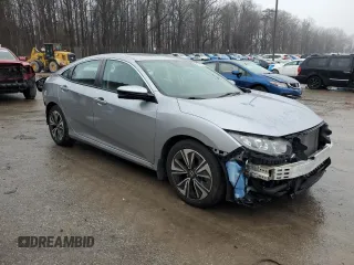 2018 Honda Civic EX-L z VIN 2HGFC1F8XJH644611, wystawiony jako Copart lot #84907134 z przebiegiem 26 271 mil mil oraz Szkoda całkowita • Salvage title. Historia ofert i sprzedaży dostępna na DreamBid. Obrazek 4.