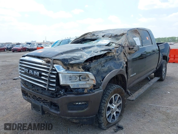 2024 Ram 2500 Longhorn with VIN 3C6UR5PL9RG187016, listed as a IAAI auction lot 42038111 with Not provided miles and . Bid and sale history available at DreamBid. Image 17.