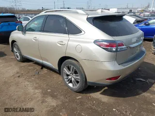 2015 Lexus RX 350 F Sport with VIN 2T2BK1BA6FC279771, listed as a IAAI auction lot 41790017 with 110,483 mi miles. Bid and sale history available at carsss.com. Image 3.