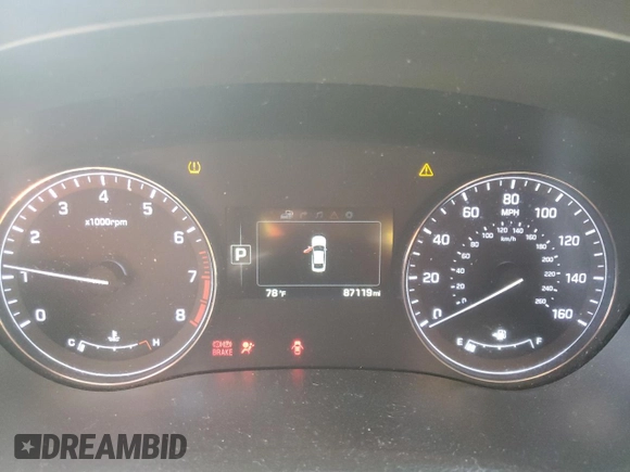 2015 Hyundai Genesis 3.8L with VIN KMHGN4JE0FU084609, listed as a Copart auction lot 42638375 with 87,119 mi miles and Salvage Title. Bid and sale history available at DreamBid. Image 9.
