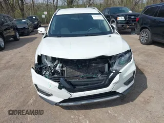 2017 Nissan Rogue SV with VIN KNMAT2MV4HP545909, listed as a IAAI auction lot 41914101 with 132,290 mi miles and . Bid and sale history available at DreamBid. Image 17.