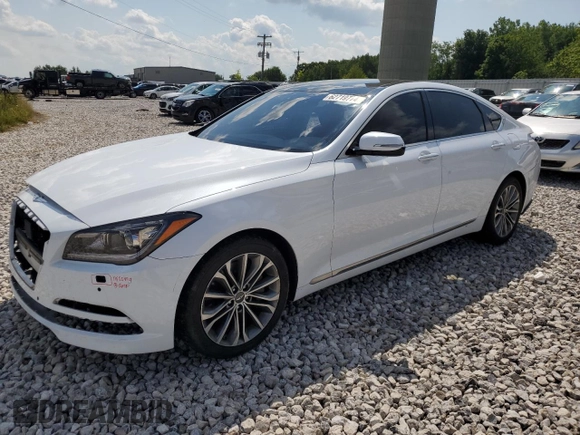 2015 Hyundai Genesis 3.8L with VIN KMHGN4JE7FU015514, listed as a Copart auction lot 62719774 with 46,202 mi miles and Clean Title. Bid and sale history available at carsss.com. Image 1.
