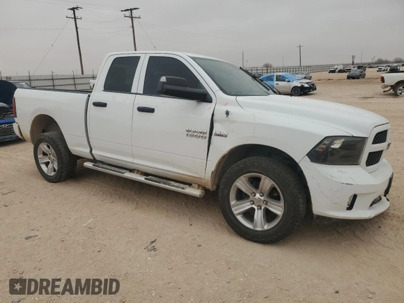 2013 Ram 1500 Express with VIN 1C6RR7FT1DS582313, listed as a Copart auction lot 44276785 with 173,309 mi miles and Salvage title. Bid and sale history available at DreamBid. Image 4.