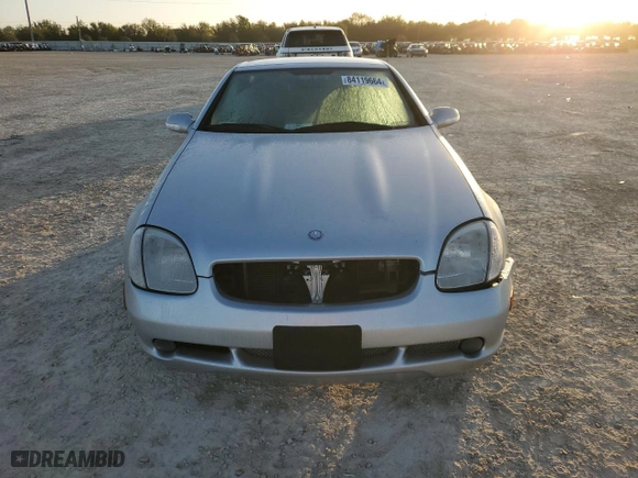 2001 Mercedes-Benz SLK-Class with VIN WDBKK65F31F230678, listed as a Copart auction lot 88499125 with NaN miles and Salvage Title. Bid and sale history available at carsss.com. Image 5.