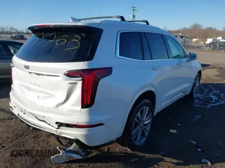 2020 Cadillac XT6 AWD Premium Luxury with VIN 1GYKPDRS1LZ123980, listed as a IAAI auction lot 41755263 with 98,560 mi miles and . Bid and sale history available at DreamBid. Image 4.