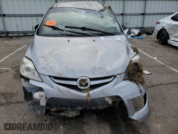 2010 Mazda 5 Sport with VIN JM1CR2W34A0387606, listed as a Copart auction lot 40808824 with Not Provided miles and Salvage Title. Bid and sale history available at DreamBid. Image 5.
