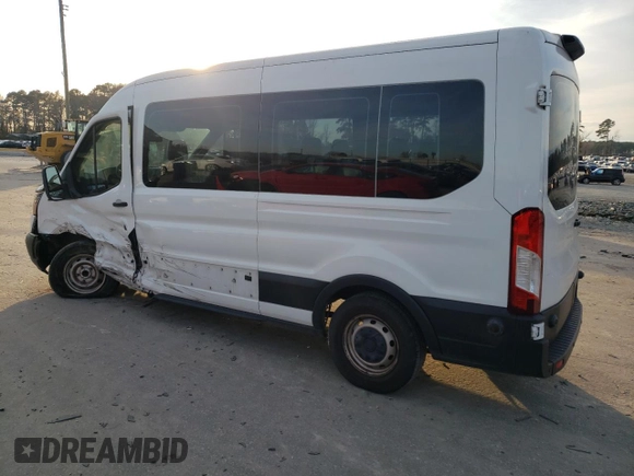 2019 Ford Transit Passenger XL with VIN 1FBAX2CM7KKA91385, listed as a Copart auction lot 85229844 with 62,094 mi miles and Salvage Title. Bid and sale history available at carsss.com. Image 2.