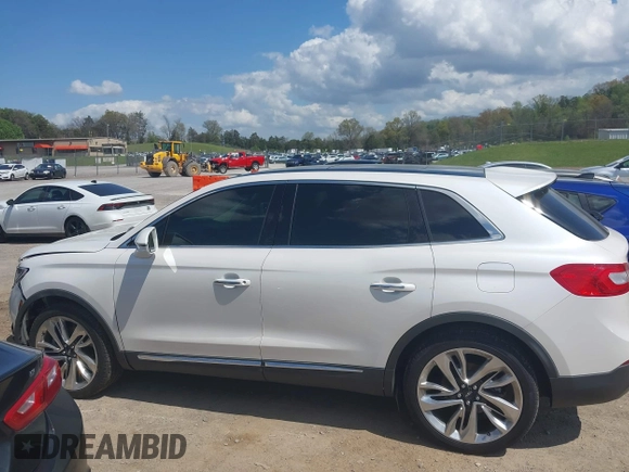 2016 Lincoln MKX Reserve with VIN 2LMTJ8LR6GBL66332, listed as a IAAI auction lot 41932408 with 75,306 mi miles and . Bid and sale history available at DreamBid. Image 14.