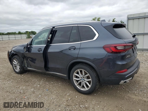 2021 BMW X5 xDrive40i with VIN 5UXCR6C01M9E49207, listed as a Copart auction lot 63399795 with 50,818 mi miles and Salvage title. Bid and sale history available at DreamBid. Image 2.