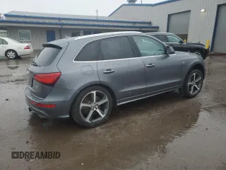 2015 Audi Q5 Premium Plus with VIN WA1DGAFP9FA031493, listed as a Copart auction lot 49801085 with 75,045 mi miles and Salvage Title. Bid and sale history available at carsss.com. Image 3.