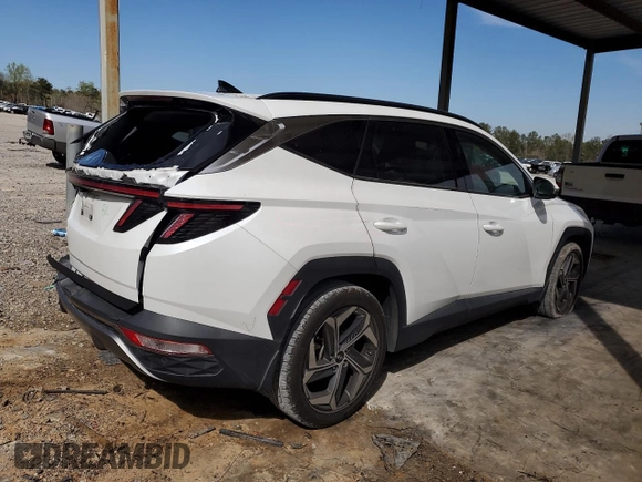 2022 Hyundai Tucson Limited with VIN 5NMJE3AE0NH120258, listed as a Copart auction lot 50408935 with 152,325 mi miles and Salvage Title. Bid and sale history available at carsss.com. Image 3.