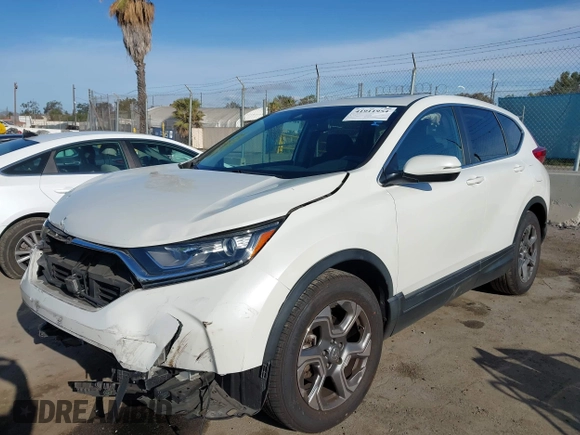 2018 Honda CR-V EX with VIN 2HKRW1H54JH506091, listed as a IAAI auction lot 41911954 with 49,436 mi miles. Bid and sale history available at carsss.com. Image 19.