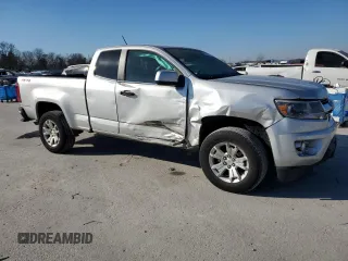 2018 Chevrolet Colorado 4WD LT with VIN 1GCHTCEN9J1158560, listed as a Copart auction lot 87617595 with 65,341 mi miles and Salvage Title. Bid and sale history available at carsss.com. Image 4.