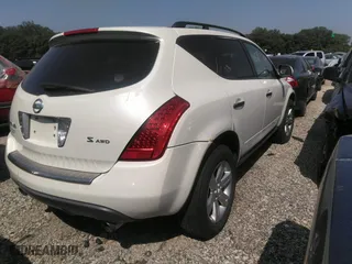 2006 Nissan Murano SL with VIN JN8AZ08W36W513675, listed as a IAAI auction lot 35168279 with 187,333 mi miles. Bid and sale history available at carsss.com. Image 4.