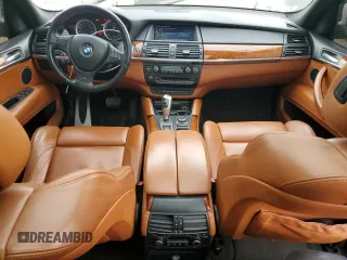 2010 BMW X5 M with VIN 5YMGY0C55ALK25665, listed as a Copart auction lot 82820384 with 118,956 mi miles and Salvage Title. Bid and sale history available at carsss.com. Image 8.