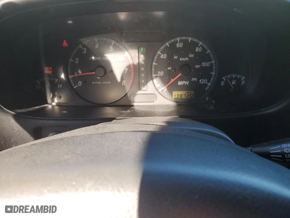 2001 Isuzu Rodeo S with VIN 4S2CK58W514310849, listed as a Copart auction lot 89221945 with 138,720 mi miles and Salvage Title. Bid and sale history available at carsss.com. Image 9.