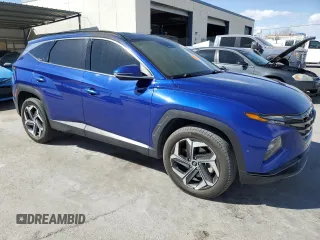 2023 Hyundai Tucson Limited with VIN 5NMJECAE4PH225971, listed as a Copart auction lot 49006685 with 36,938 mi miles and Salvage title. Bid and sale history available at DreamBid. Image 4.