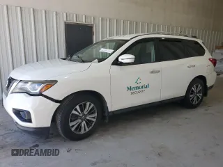 2018 Nissan Pathfinder S with VIN 5N1DR2MN5JC650429, listed as a Copart auction lot 61852235 with 121,757 mi miles and Clean title. Bid and sale history available at DreamBid. Image 1.