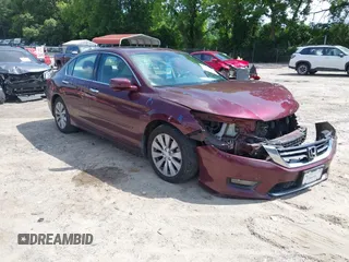 2014 Honda Accord Touring with VIN 1HGCR3F94EA023083, listed as a IAAI auction lot 42463989 with 137,053 mi miles and . Bid and sale history available at DreamBid. Image 1.
