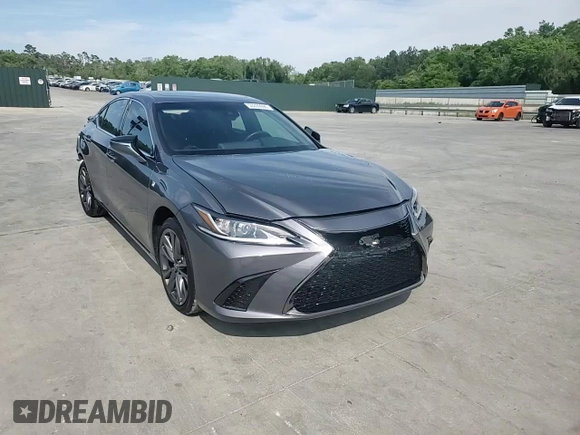 2021 Lexus ES 350 F Sport with VIN 58AGZ1B17MU097619, listed as a Copart auction lot 53339995 with 24,989 mi miles and Salvage title. Bid and sale history available at DreamBid. Image 13.