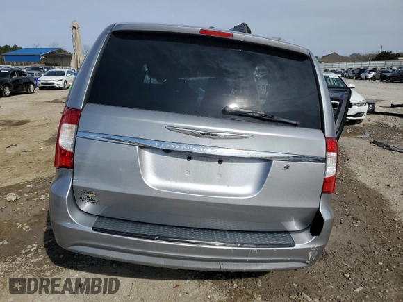 2016 Chrysler Town & Country S with VIN 2C4RC1HG3GR167443, listed as a Copart auction lot 47938035 with 0 mi miles and Salvage Title. Bid and sale history available at carsss.com. Image 6.