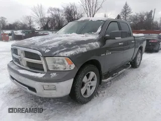 2010 Dodge 1500 Sport with VIN 1D7RV1CT2AS104134, listed as a IAAI auction lot 41628600 with 110,921 mi miles. Bid and sale history available at carsss.com. Image 2.