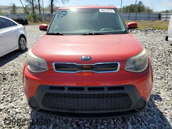 2015 Kia Soul + with VIN KNDJP3A50F7763065, listed as a Copart auction lot 49771275 with 123,644 mi miles and Salvage Title. Bid and sale history available at carsss.com. Image 5.