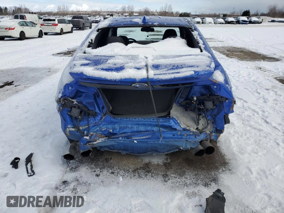 2022 Subaru WRX Limited with VIN JF1VBAL67N9018610, listed as a Copart auction lot 88253285 with 77,990 mi miles and Salvage title. Bid and sale history available at DreamBid. Image 6.
