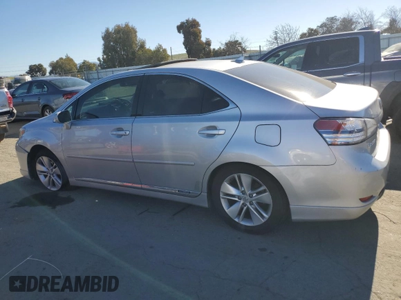 2010 Lexus HS 250h with VIN JTHBB1BA2A2033651, listed as a Copart auction lot 42182095 with 174,806 mi miles and Salvage Title. Bid and sale history available at DreamBid. Image 2.