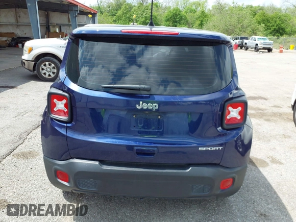 2020 Jeep Renegade Jeepster z VIN ZACNJAAB8LPL65367, wystawiony jako IAAI lot #41938232 z przebiegiem 100 177 mil mil oraz . Historia ofert i sprzedaży dostępna na DreamBid. Obrazek 16.