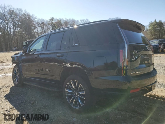 2023 Cadillac Escalade 4WD Sport with VIN 1GYS4EKL2PR512828, listed as a Copart auction lot 51088245 with 25,174 mi miles and Clean title. Bid and sale history available at DreamBid. Image 2.