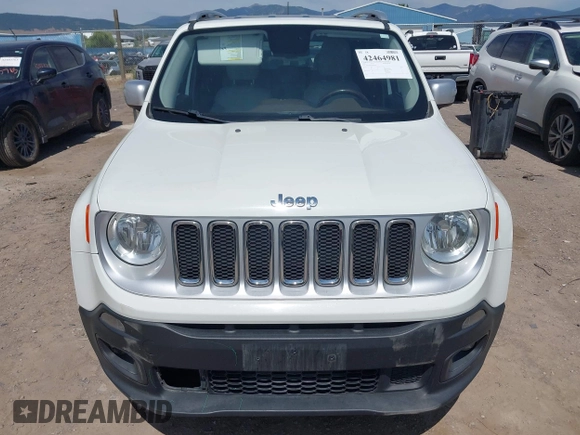 2016 Jeep Renegade Limited с VIN ZACCJADT4GPC89599, выставлен на аукционе IAAI как лот 42464981 с пробегом 154 272 миль миль и . История ставок и продаж доступна на DreamBid. Изображение 13.